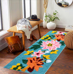 Nature Peacock Runner Mat