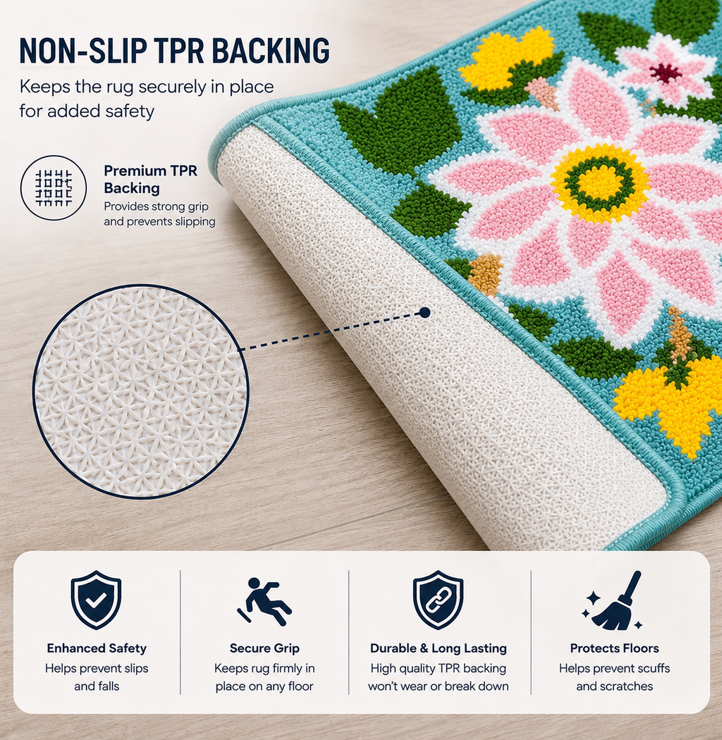 Nature Peacock Runner Mat