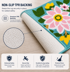 Nature Peacock Runner Mat