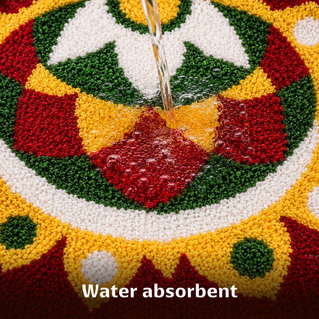 Kolam Marigold Bloom Door and Bathroom Mat - Roseate