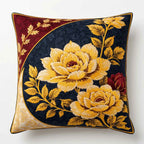 Autumn Peony Cushion Cover | Hummingbird