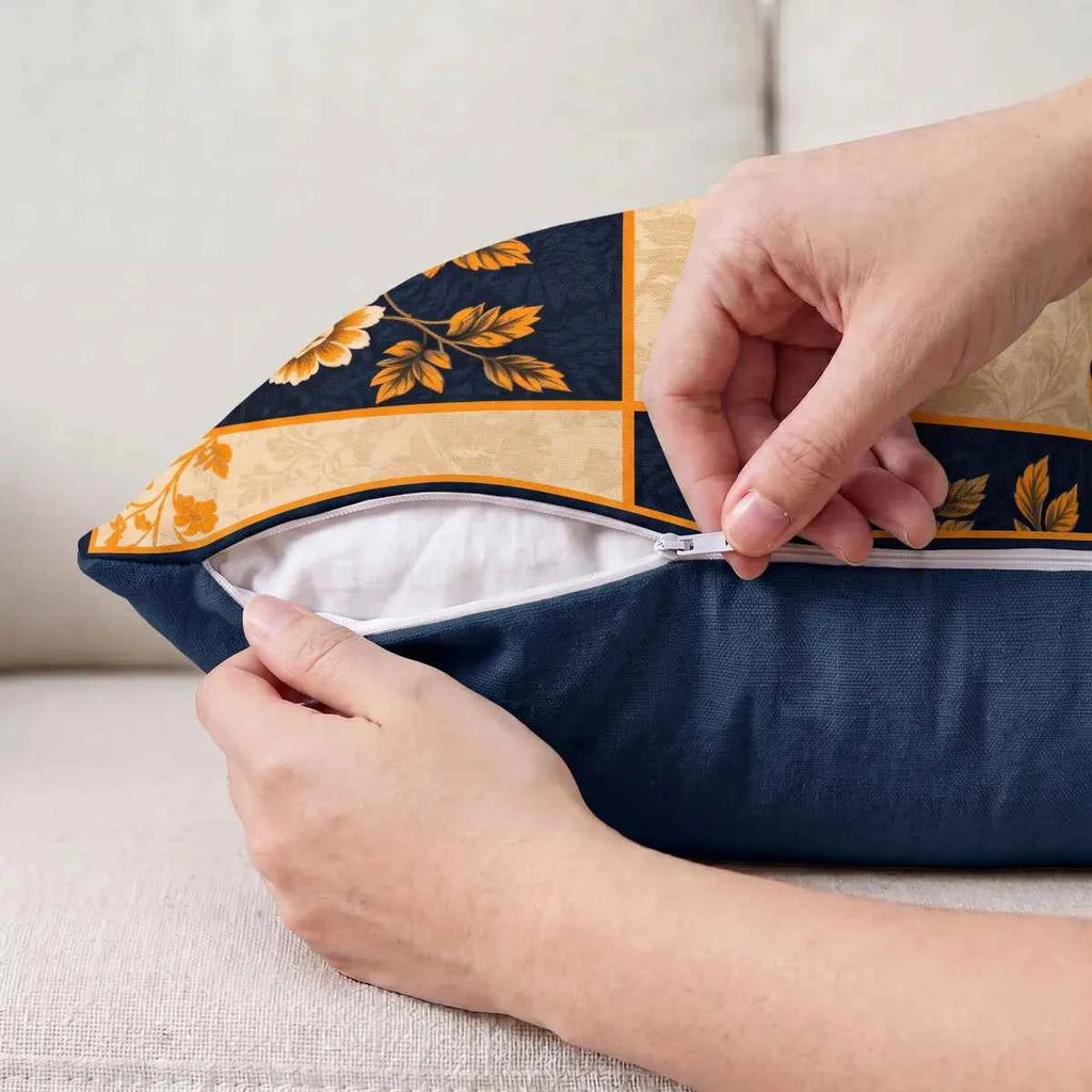 Corner Garden Cushion Cover | Hummingbird