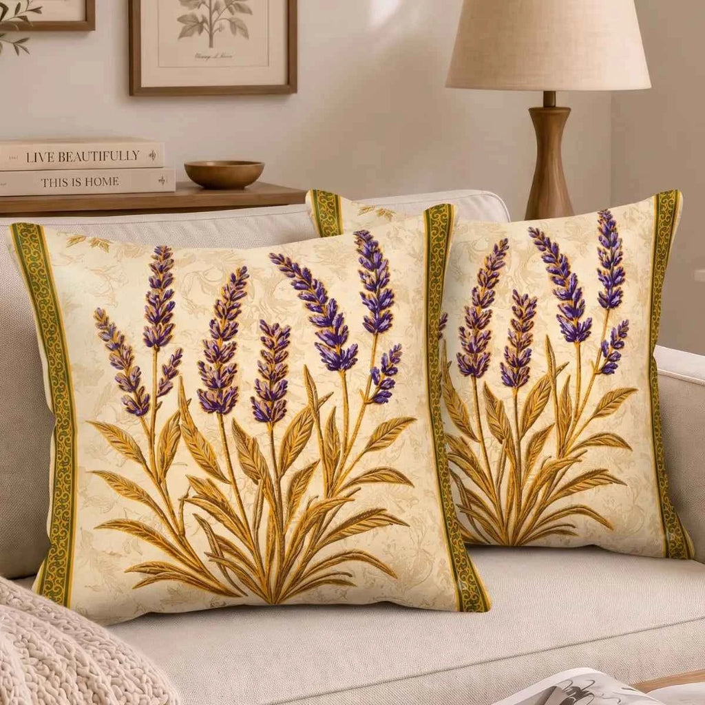 Lavender Fields Cushion Cover | Hummingbird