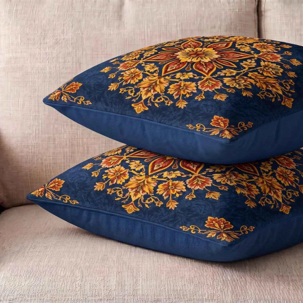Persian Medallion Cushion Cover | Hummingbird