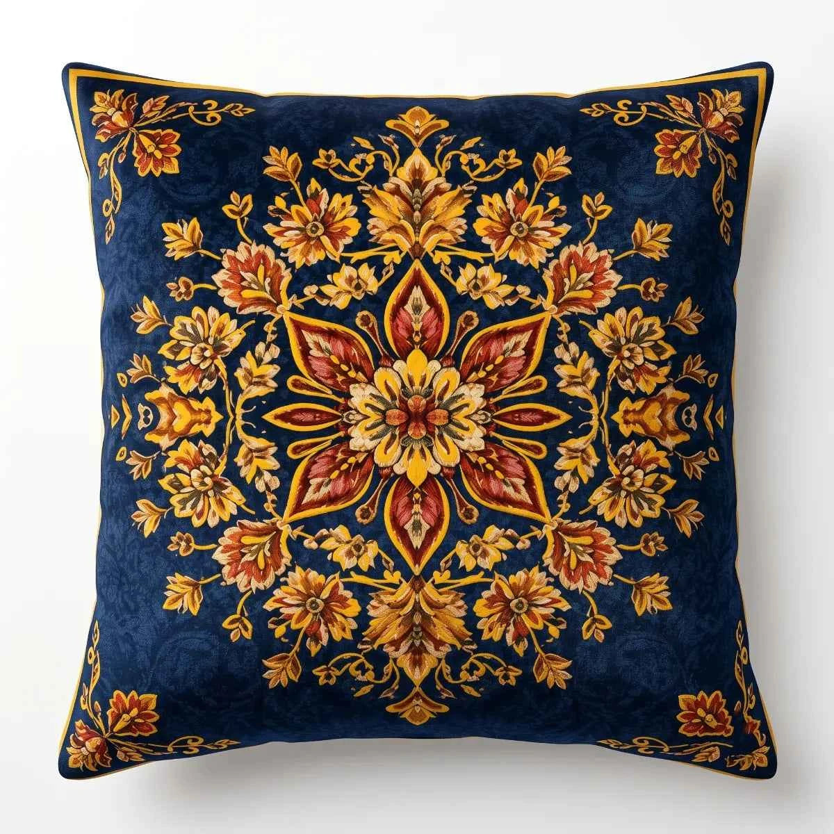 Persian Medallion Cushion Cover | Hummingbird