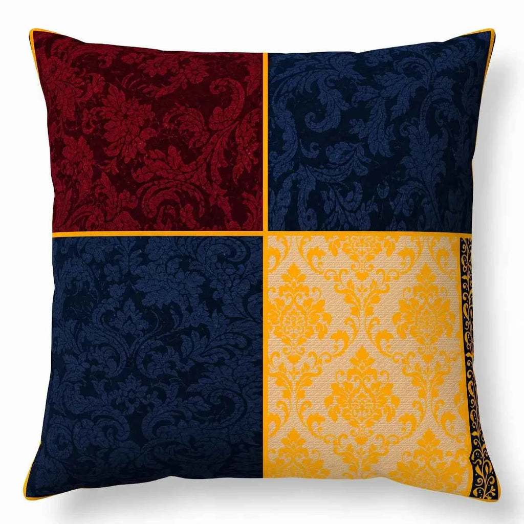 Quarter Damask Cushion Cover | Hummingbird