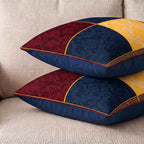 Quarter Damask Cushion Cover | Hummingbird