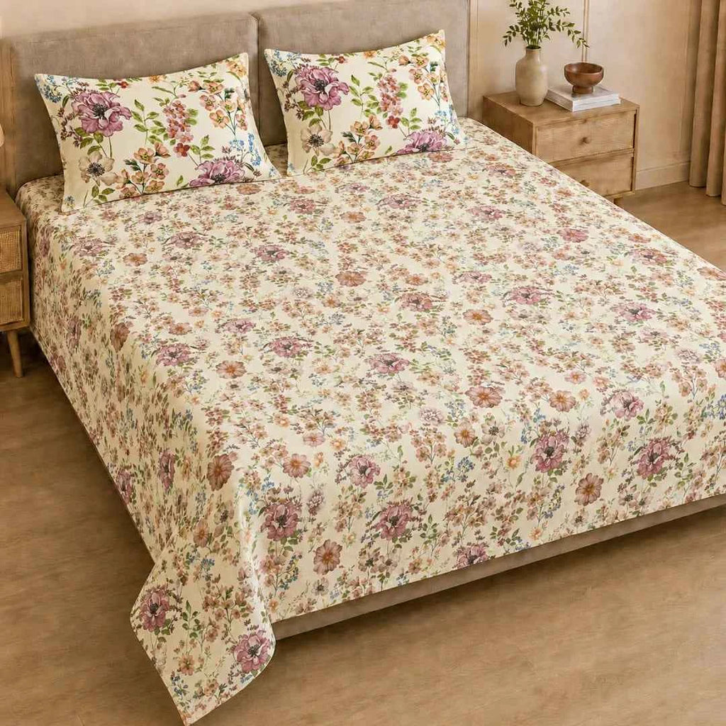 Flora Double Bedsheet