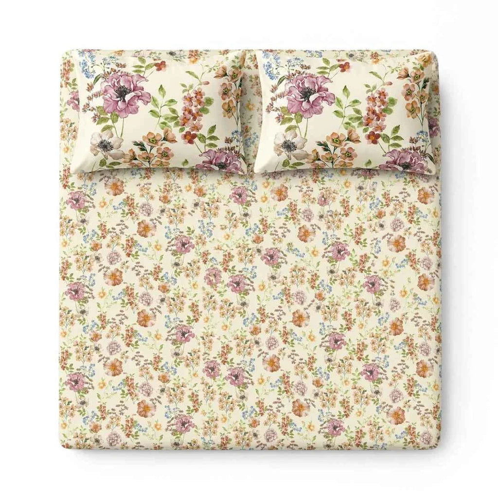 Flora Double Bedsheet