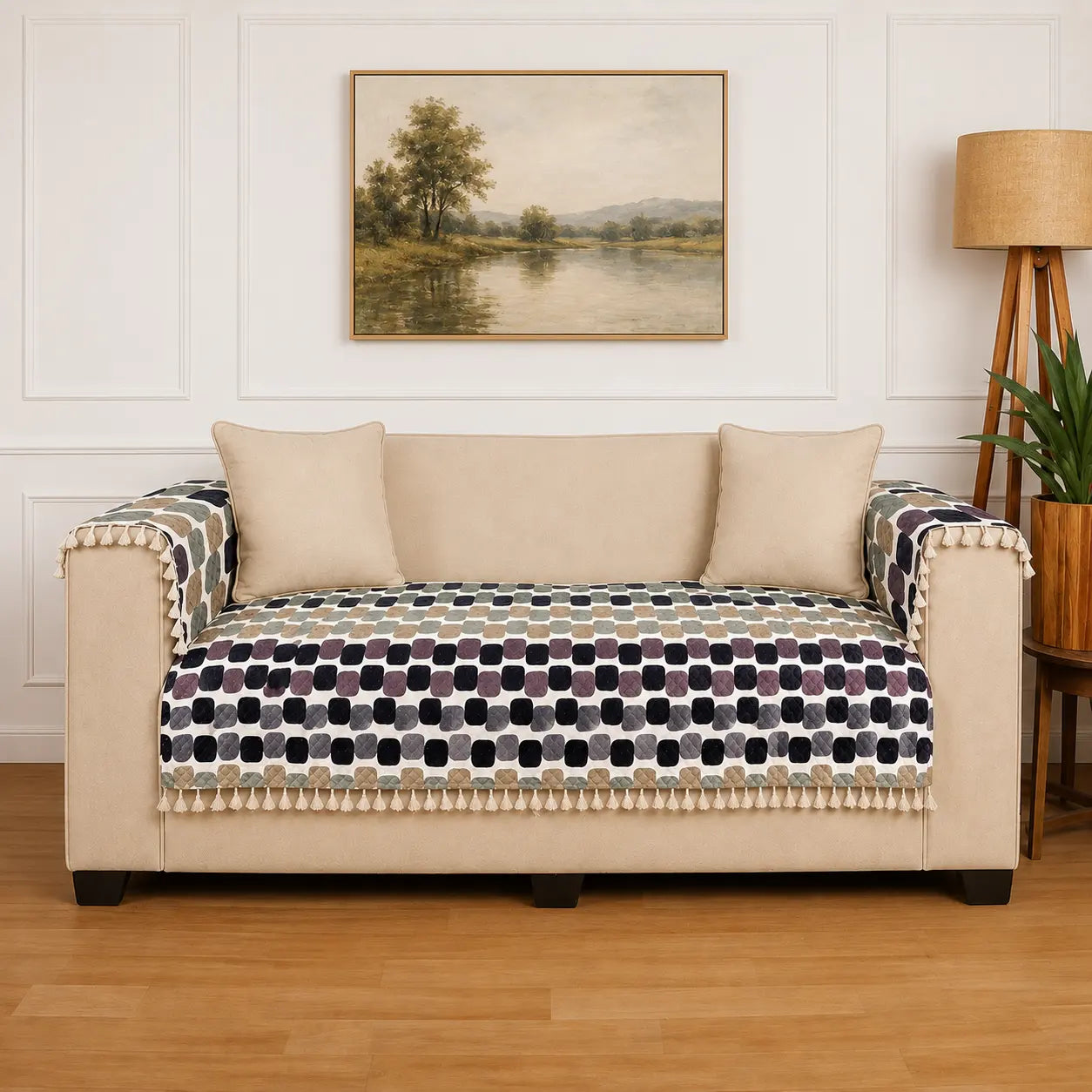 Cinder Sofa Cover - Roseate
