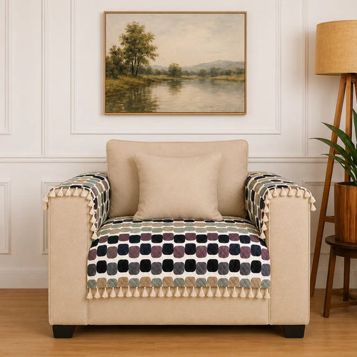 Cinder Sofa Cover - Roseate