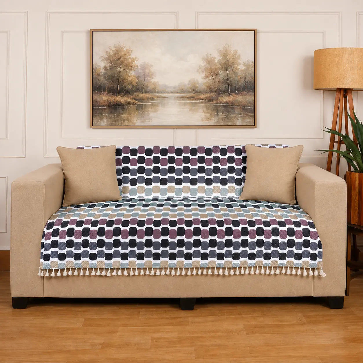 Cinder Sofa Cover - Roseate
