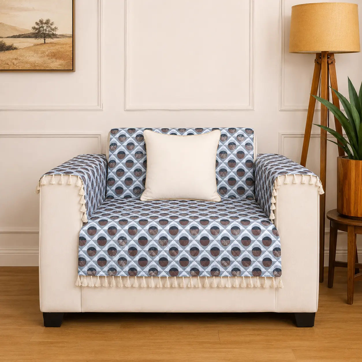 Stone Sofa Cover - Roseate