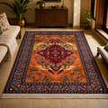 Kashan Persian Carpet - Roseate